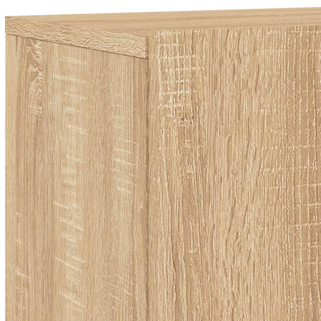Tv-Kaapit Seinäkiinnitettävä 2 Kpl Sonoma-Tammi 60X30X41 Cm
