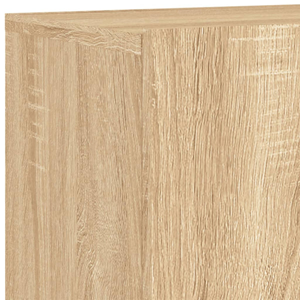 Tv-Kaapit Seinäkiinnitettävä 2 Kpl Sonoma-Tammi 80X30X41 Cm