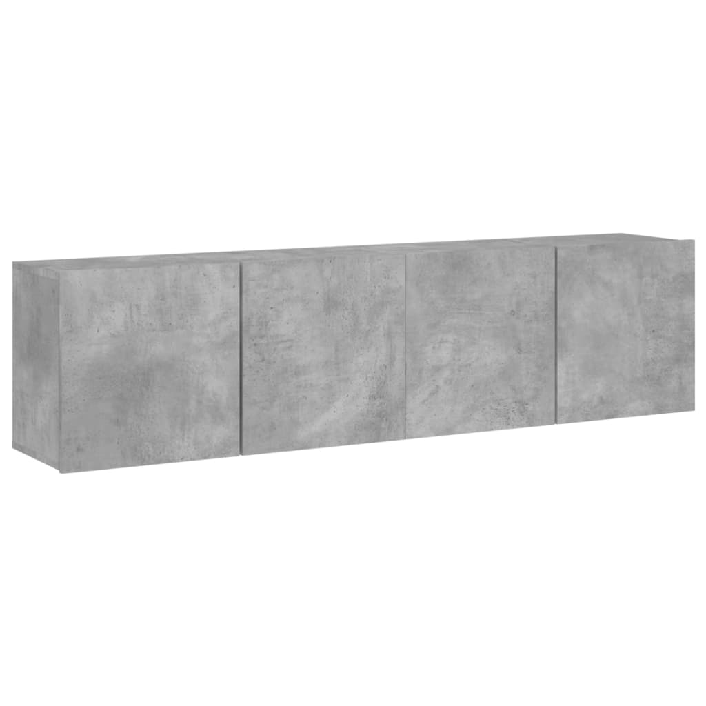 Tv-Kaapit Seinäkiinnitettävä 2 Kpl 80X30X41 Cm