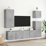 Tv-Kaapit Seinäkiinnitettävä 2 Kpl 80X30X41 Cm