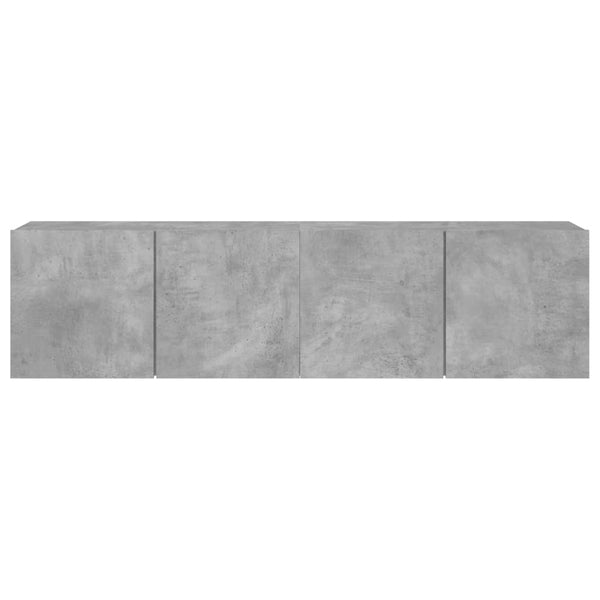Tv-Kaapit Seinäkiinnitettävä 2 Kpl 80X30X41 Cm