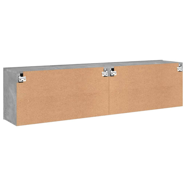 Tv-Kaapit Seinäkiinnitettävä 2 Kpl 80X30X41 Cm