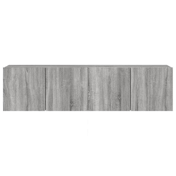 Tv-Kaapit Seinäkiinnitettävä 2 Kpl 80X30X41 Cm