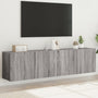 Tv-Kaapit Seinäkiinnitettävä 2 Kpl 80X30X41 Cm