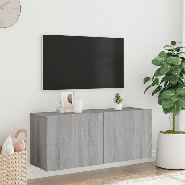 Tv-Kaappi Seinäkiinnitettävä 100X30X41 Cm