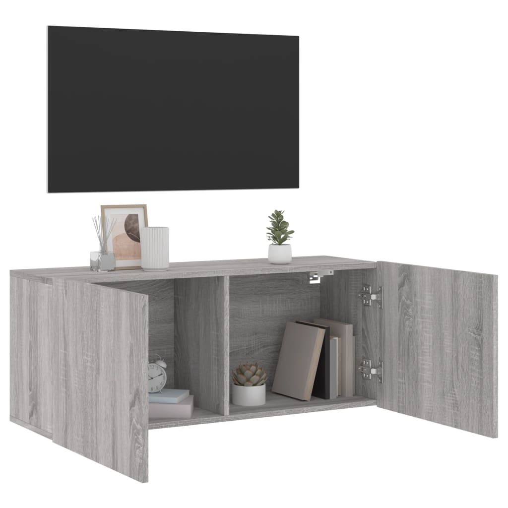 Tv-Kaappi Seinäkiinnitettävä 100X30X41 Cm