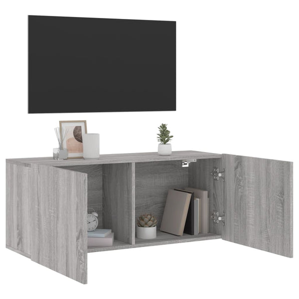 Tv-Kaappi Seinäkiinnitettävä 100X30X41 Cm