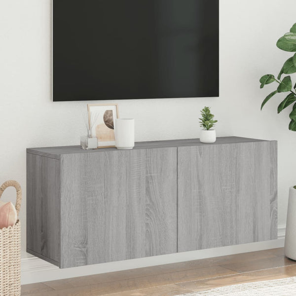 Tv-Kaappi Seinäkiinnitettävä 100X30X41 Cm