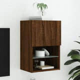 Tv-Kaapit Led-Valoilla 2 Kpl 30,5X30X102 Cm