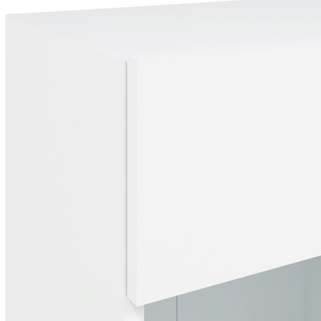 Tv-Seinäkaappi Led-Valoilla 40X30X60,5 Cm