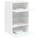 Tv-Seinäkaappi Led-Valoilla 40X30X60,5 Cm
