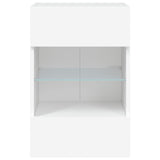 Tv-Seinäkaappi Led-Valoilla 40X30X60,5 Cm