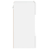 Tv-Seinäkaappi Led-Valoilla 40X30X60,5 Cm