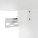 Tv-Seinäkaappi Led-Valoilla 58,5X30X60,5 Cm
