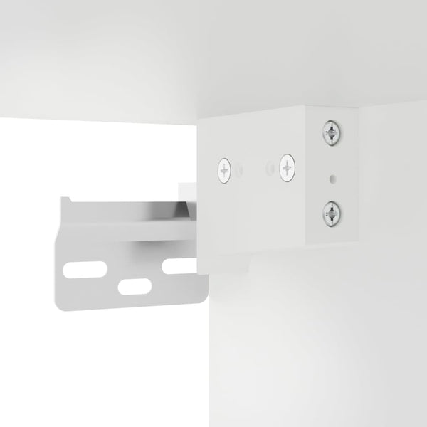 Tv-Seinäkaappi Led-Valoilla 58,5X30X60,5 Cm