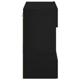 Tv-Seinäkaappi Led-Valoilla 58,5X30X60,5 Cm