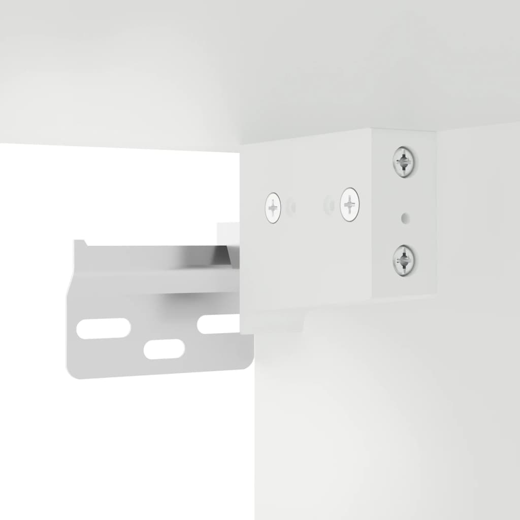 Tv-Seinäkaappi Led-Valoilla 78,5X30X60,5 Cm