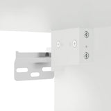 Tv-Seinäkaappi Led-Valoilla 78,5X30X60,5 Cm