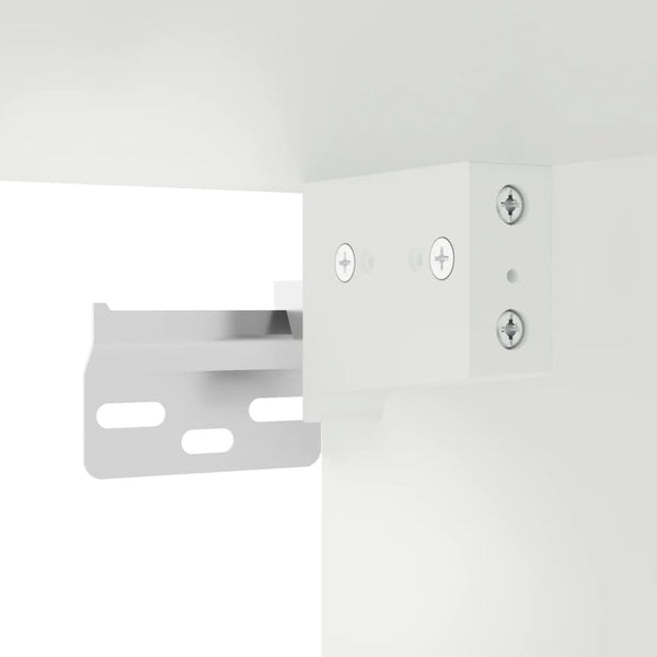 Tv-Seinäkaappi Led-Valoilla 78,5X30X60,5 Cm