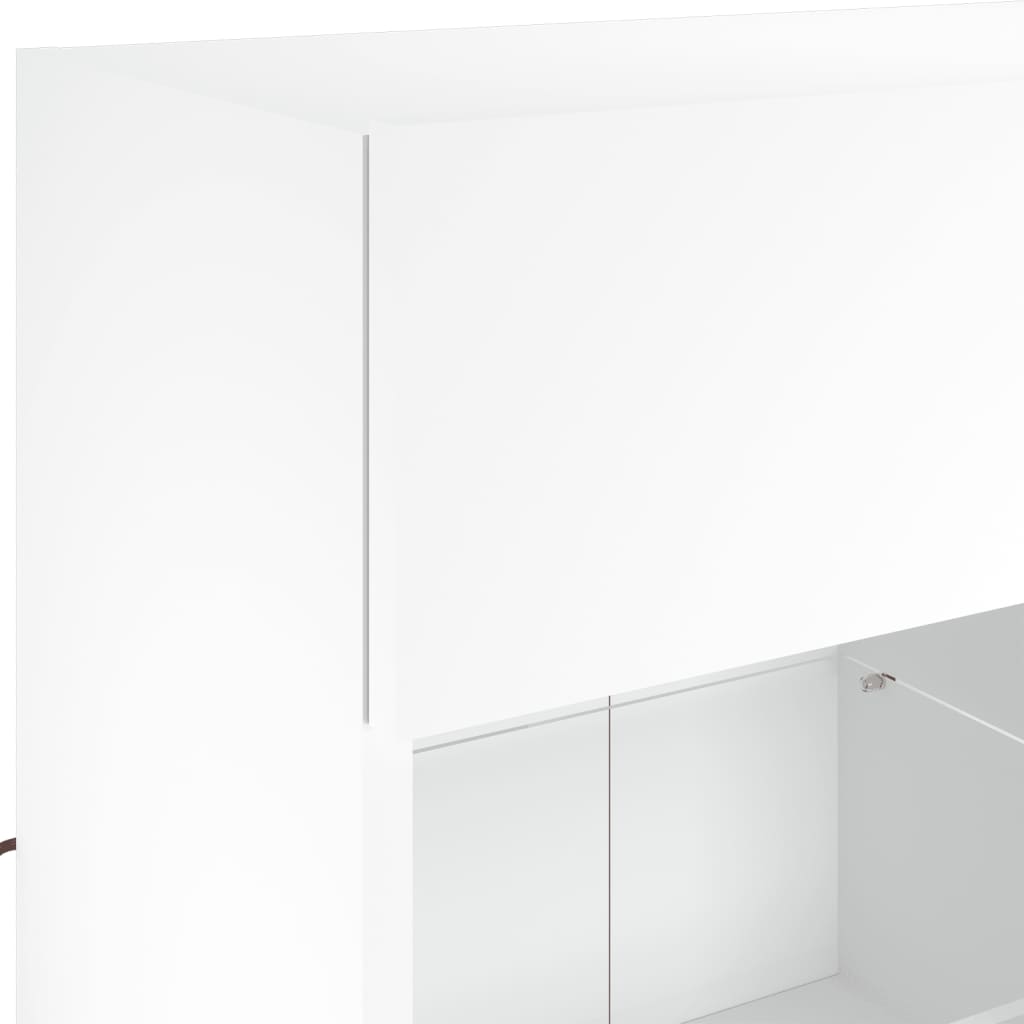 Tv-Seinäkaappi Led-Valoilla 78,5X30X60,5 Cm