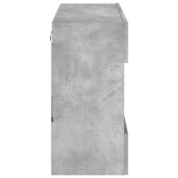 Tv-Seinäkaappi Led-Valoilla 78,5X30X60,5 Cm