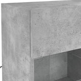 Tv-Seinäkaappi Led-Valoilla 78,5X30X60,5 Cm