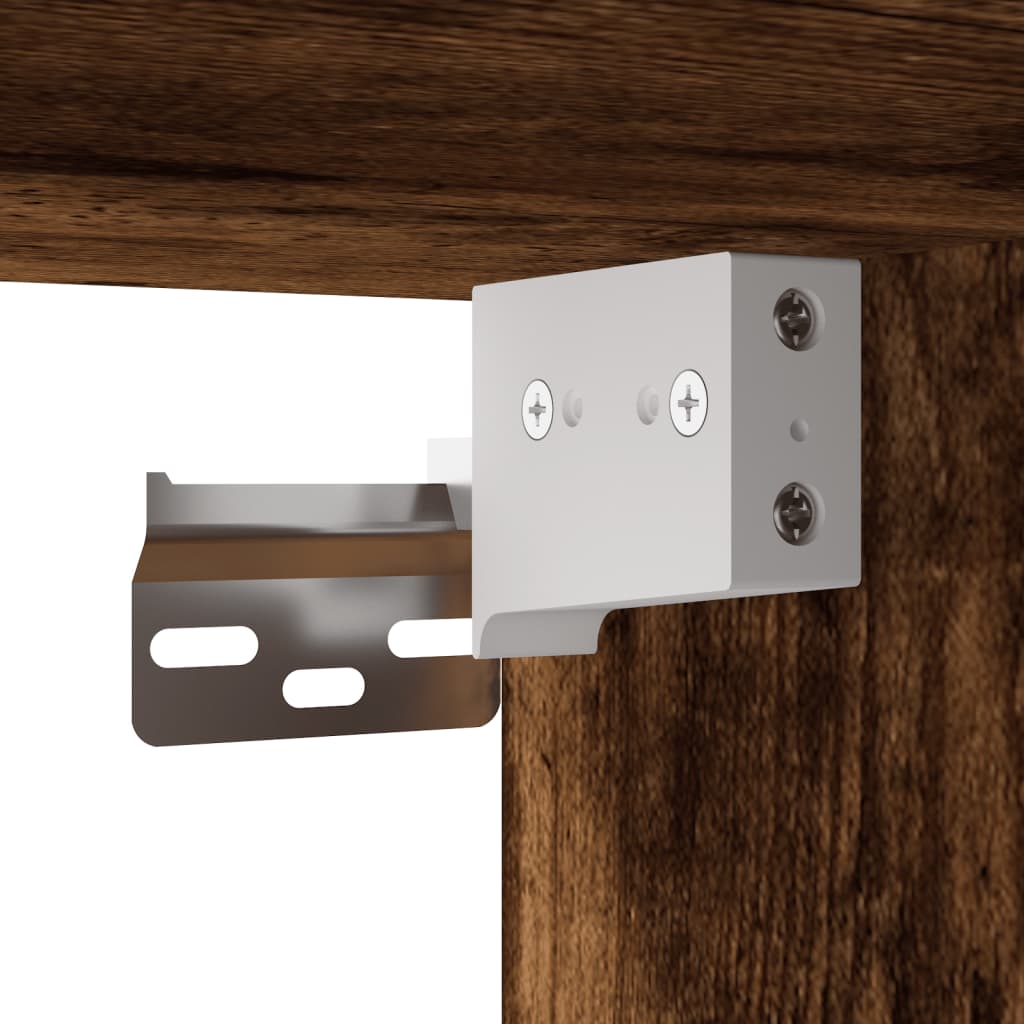 Tv-Seinäkaappi Led-Valoilla 78,5X30X60,5 Cm