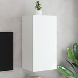 Tv-Seinäkaapit Led-Valoilla 2 Kpl