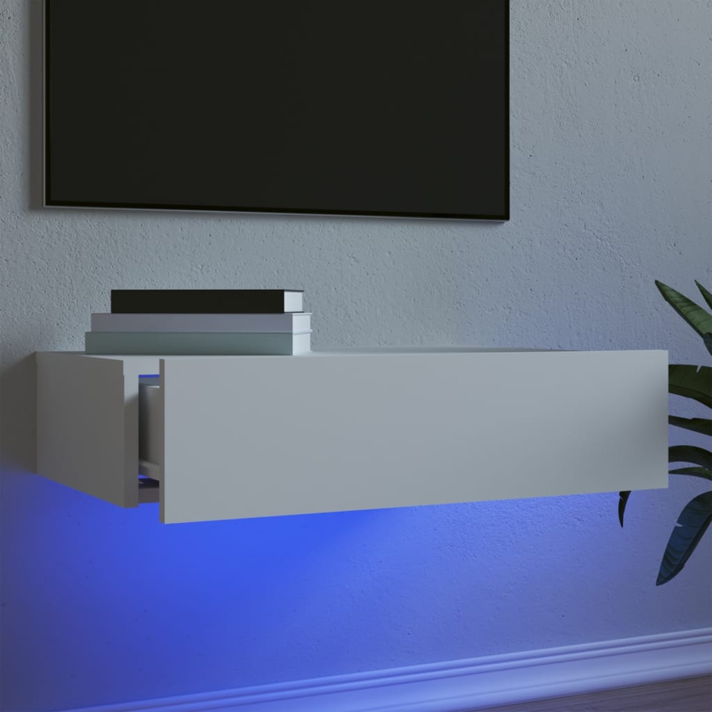 Tv-Kaappi Led-Valoilla 60X35X15,5 Cm