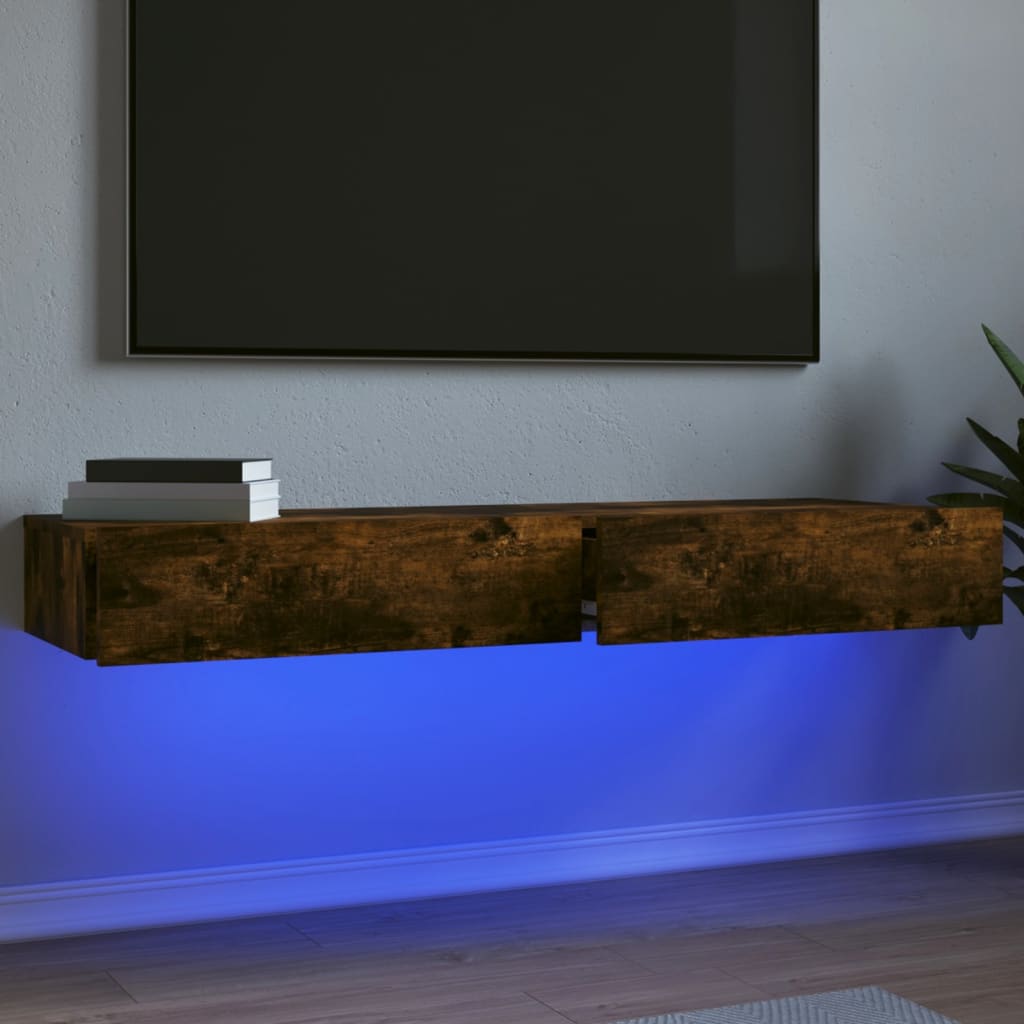 Tv-Kaappi Led-Valoilla 60X35X15,5 Cm
