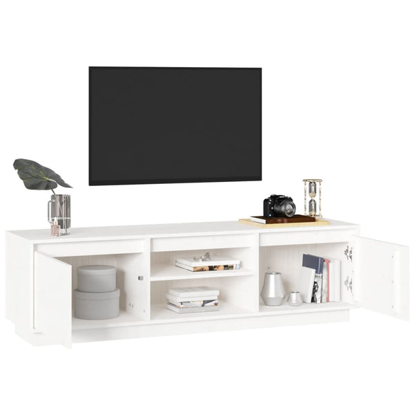 Tv-Taso 140X35X40 Cm Täysi Mänty
