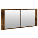 Kylpyhuoneen Led Peilikaappi 100X12X45 Cm