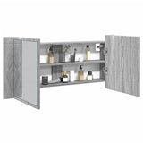 Kylpyhuoneen Led Peilikaappi 100X12X45 Cm