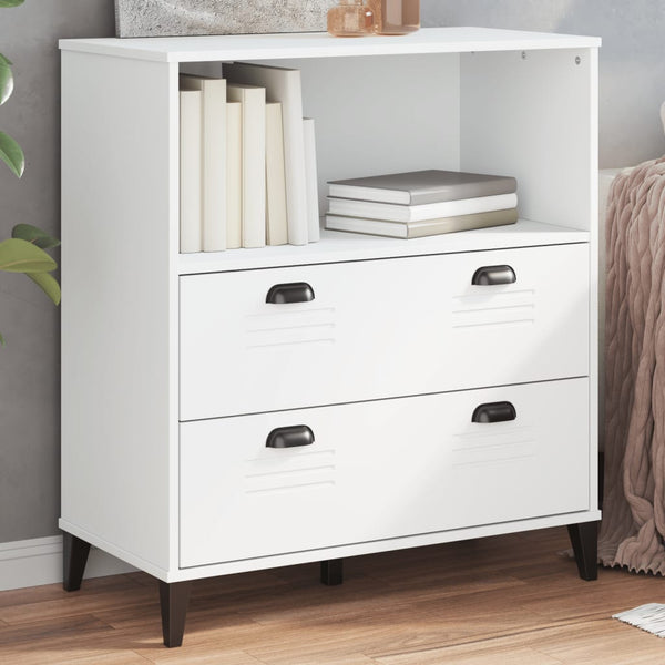 Kirjahylly Viken Antrasiitin Harmaa 80X40X90 Cm Tekninen Puu