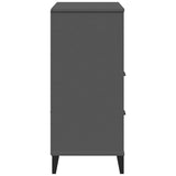 Kirjahylly Viken Antrasiitin Harmaa 80X40X90 Cm Tekninen Puu