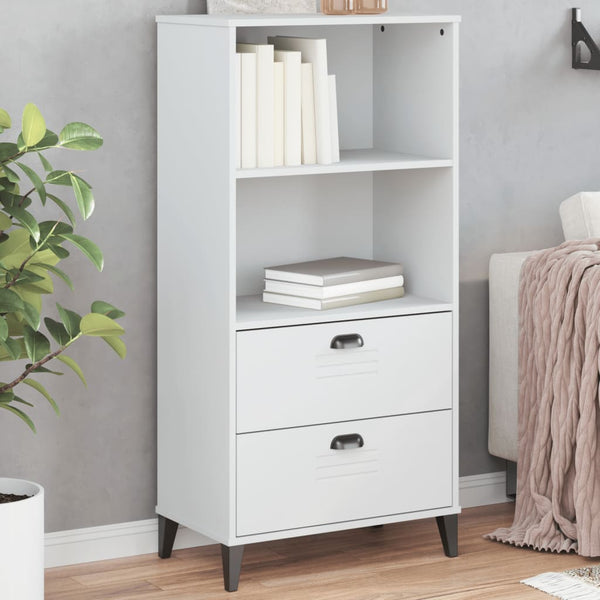 Kirjahylly Viken Antrasiitin Harmaa 60X35X123 Cm Tekninen Puu