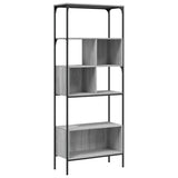 Kirjahylly 5 Tasoa 76X33X188,5 Cm Tekninen Puu