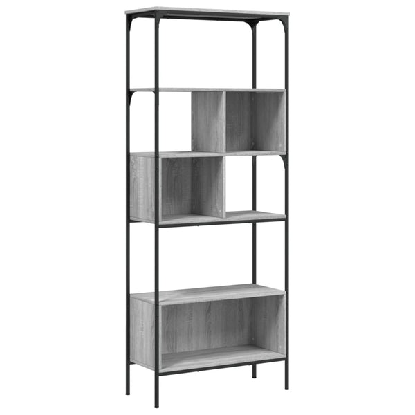 Kirjahylly 5 Tasoa 76X33X188,5 Cm Tekninen Puu