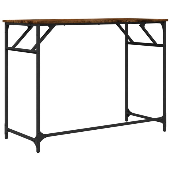 Työpöytä 100X45X76 Cm Tekninen Puu Ja Teräs