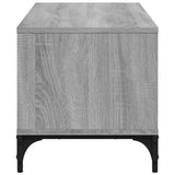 Tv-Taso 102X40X41 Cm Tekninen Puu Ja Teräs