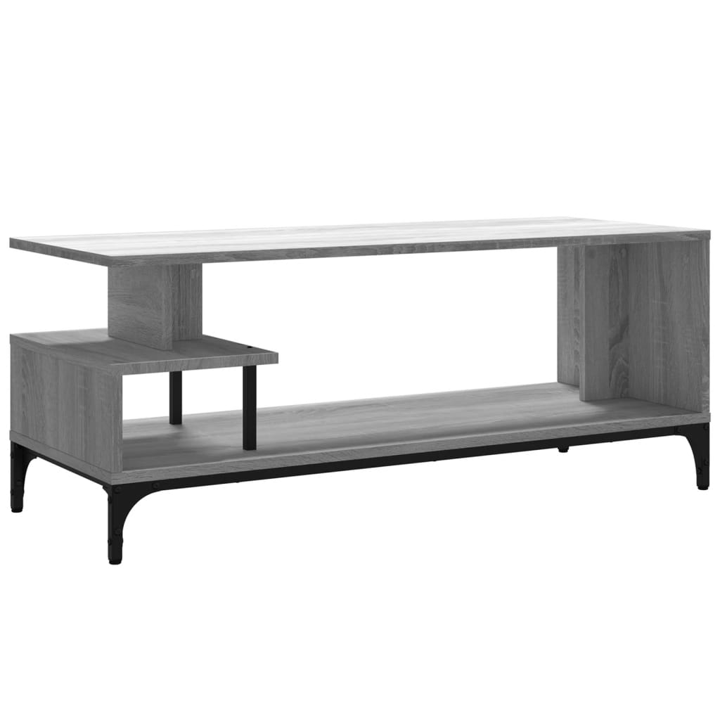 Tv-Taso 102X40X41 Cm Tekninen Puu Ja Teräs