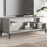 Tv-Taso 102X40X41 Cm Tekninen Puu Ja Teräs