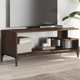 Tv-Taso 102X40X41 Cm Tekninen Puu Ja Teräs