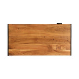 Sohvapöytä 110X55X40 Cm Täysi Akasiapuu