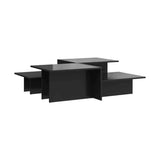 Sohvapöydät 2 Kpl Tekninen Puu