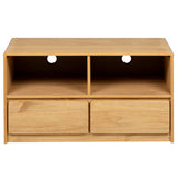 Tv-Taso Sauda Tammenvärinen 99X43X55 Cm Täysi Mänty