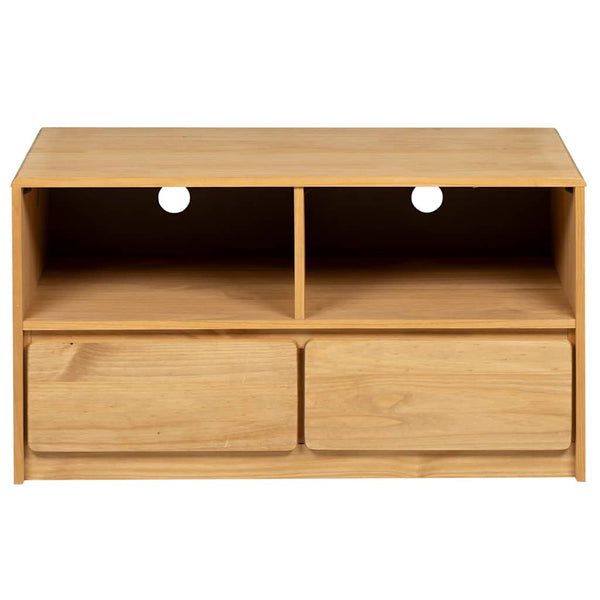 Tv-Taso Sauda Tammenvärinen 99X43X55 Cm Täysi Mänty