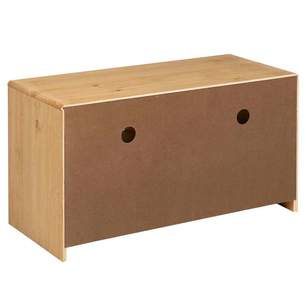 Tv-Taso Sauda Tammenvärinen 99X43X55 Cm Täysi Mänty