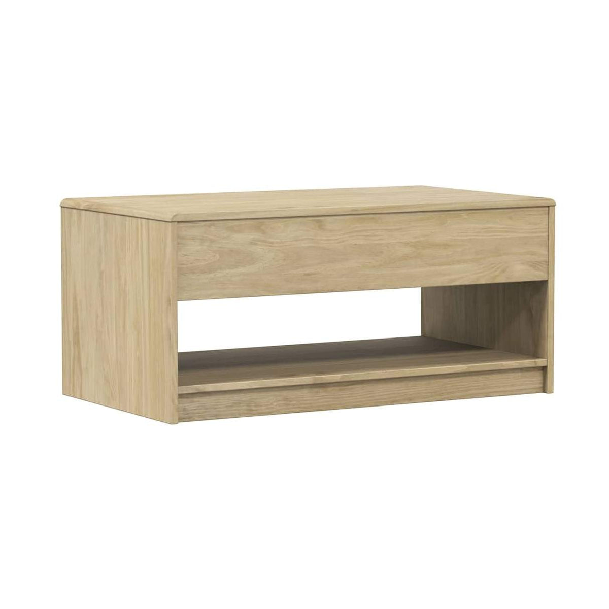 Sohvapöytä Sauda Harmaa 99X55X45 Cm Täysi Mänty