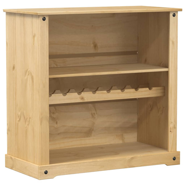 Viinikaappi Corona 107,5X51X105,5 Cm Täysi Mänty
